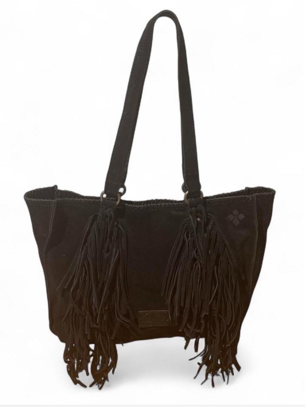 Patricia Nash Leather Fringe tote bag